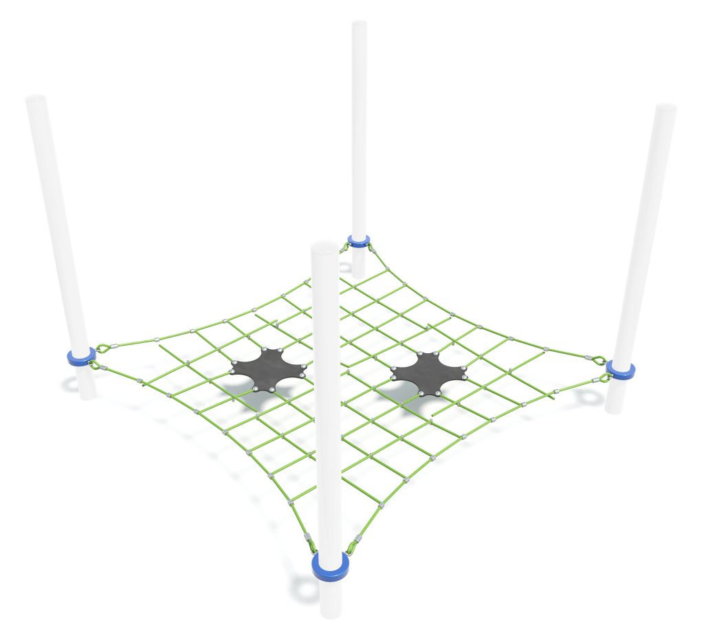 Quadtramp with Small Membranes